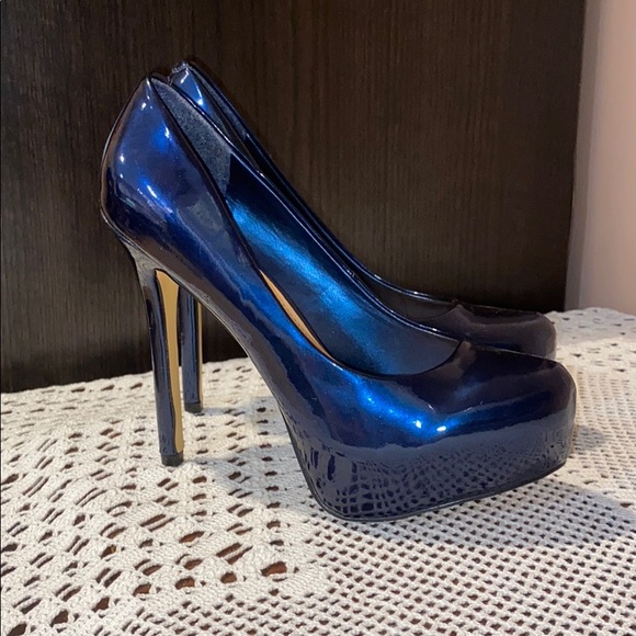 steve madden blue wedding shoes